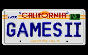 California Games II_Disk2 screen shot title